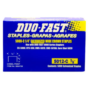 Staples for Duo-Fast Staple Gun